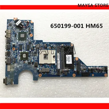 636375-001 DA0R13MB6E0 za HP Paviljon G4 G6 G7 prenosni računalnik z matično ploščo 650199-001 HM65 HD6470 1GB DDR3 test