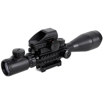 Optika rdeče in zelene reticle night vision 4-16X50EG riflescope s free float železniškega vijake 3 v 1 Kombinirani možnosti Za Lov