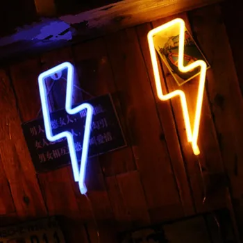 LED Neon Znak Strele Oblikovan USB Baterija Upravlja Noč Svetlobe Dekorativna namizne Svetilke Za Dom Stranka, Dnevna Soba dekoracijo