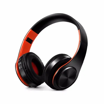 Nove Prenosne Brezžične Slušalke Bluetooth Stereo Zložljive Slušalke Avdio za Mp3, Nastavljiv Slušalke z Mikrofonom za Glasbo