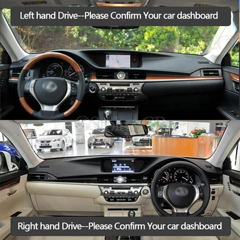 Za Lexus ES ES350 ES300h 2013 2016 2017 2018 XV60 Anti-Slip Mat nadzorna plošča Pokrov Pad Dežnik Dashmat Pribor 350