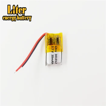 Ultra majhna baterija 3,7 V 30mAh 301012 301010 301015 Litij-Polimer za Polnjenje lipo baterije Za Mp3, Mp4 PAD DVD, bluetooth