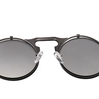 LeonLion 2021 Steam punk sončna Očala Moški Modni 2021 Ulica Premagati Krog Očala Prostem Oculos De Sol Feminino UV400