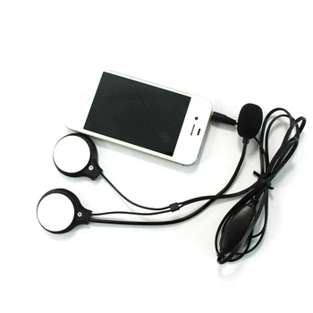 MP3, mobilni telefon motorno kolo Čelada Stereo Slušalke Slušalke z Mikrofon Zvočnik