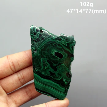 BIG! Naravno zeleno malahit polirani mineralnih vzorcu rezina grobo kremen Kamni in Zdravilnimi kristali kristal