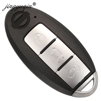 Jingyuqin 3 Gumbi, Avto brez ključa Smart Remote Key primerni za Nissan Teana Sylphy 2019 433Mhz z 4A PCF7945M/HITAG AES Čip F.o.b.