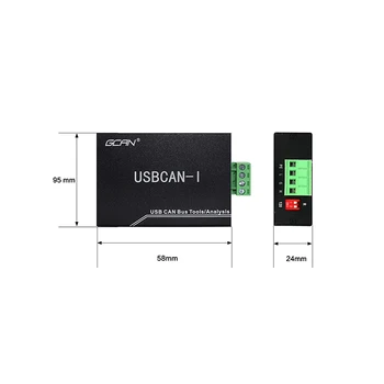 Stroškovno Učinkovito Eno-Kanalni LAHKO Bus Razhroščevalne Orodja za Analizo USB napajalne Napetosti .