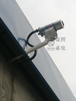 Zunanji Pan Nagib Motorja Kovinski podporo eksplozije dokaz Nosilec za CCTV Kamere