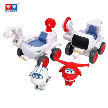 AULDEY Super Krila Todd&Donnie Kopati Ploščad Astra&Jet Luna Rover Avto z Mini Robot figuric Preoblikovanje Igrače Aniversario