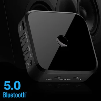 TX16 Bluetooth 5.0 HD Audio Oddajnik Sprejemnik Podpira 3.5 mm AUX SPDIF Digitalni TV, Brezžični Adapter