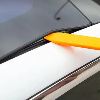 Avto Zmanjšanje Šuma Vetra Kit Tiho Komplet Tesnil Za Tesla Model 3 Pribor strešno Okno Stekla Tesnilni Trak z Demontažo Orodje