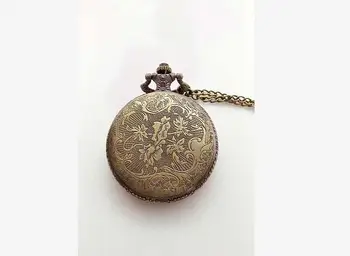 Ogrlico, Obesek, Retro Starinsko 1790 zda žepne ure darilo