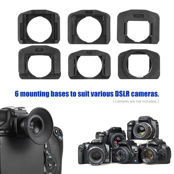 1.51 X Fixed Focus 6 Iskalo Mount Znanja Okular Eyecup Lupa za Canon, Nikon, Sony Pentax Olympus Fujifilm itd DSLR Fotoaparat