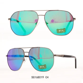 Klasična Poligonske Moške, Kovinsko Retro Sončna Očala Polarizirana Sončna Očala Iz Nerjavečega Jekla Senčenje Uv400 Očala