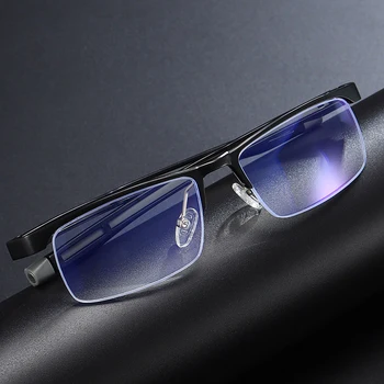 VCKA Anti Modre Ženske Očala Aluminija, magnezija Moških Očala Sevanja-odporna Stekla Računalnik Kvadratni Okvir Očal UV400