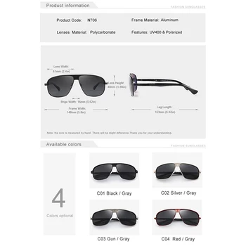 GXP Novi Retro Unisex Aluminija, Magnezija Moških sončna Očala, Polarizirana UV400 Objektiv Letnik Očala Pripomočki sončna Očala