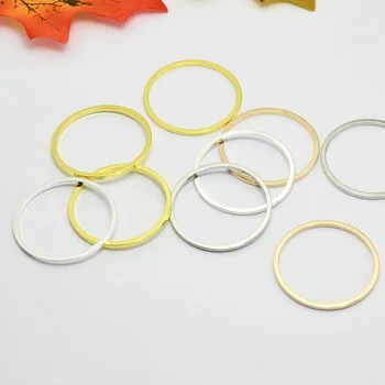 10pcs ZHU RU 30*1.5*1.5 mm key ring surround Krog krog obliko Čare, zaradi Česar uhan Oblačila torba za čevlje, nakit in dodatki