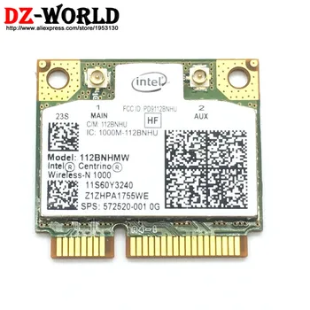 Za Intel Wireless-N 1000 112BNHMW HF Mini PCI-E Brezžično omrežje WLAN Kartico 60Y3241 za Thinkpad E120 E220S E320 E420 E420S E520 L420