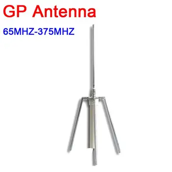 GP antena 65-375MHZ za FM Radio sprejemnik & FM oddajnik Kampusu broadcast antena stereo W BNC Q9 plug