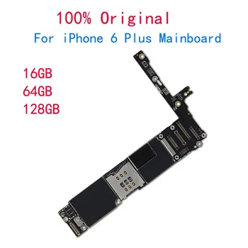 Preizkušen Original Odklenjena Za iPhone 6 Plus Mainboard Funkcijo logiko IOS sistem, Ne da bi se dotaknite ID Za iphone6 Plus Motherboard