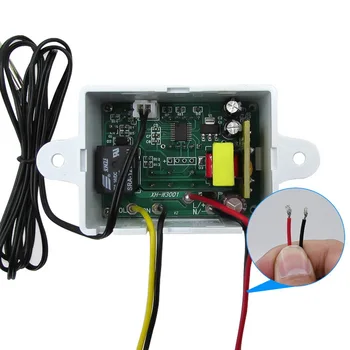 IS-W3001/W3002 10A 12V 24V 220V AC Digitalni LED Temperaturni Regulator Za Inkubator Hlajenje Ogrevanje Stikalo, Termostat NTC Senzorja