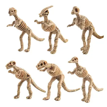 Jurassic Padla Sveta Kraljestvu Park 2 3 4 5 1 12Pcs/set Dinozaver Fosilnih Skelet Modela Številke Kosti Zbiralci Otroci Igrače Sestavljanke
