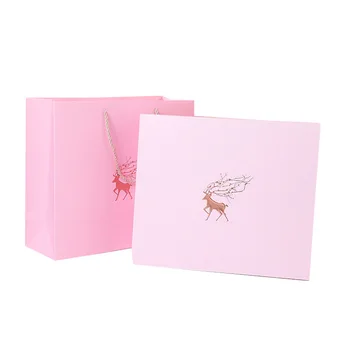 AVEBIEN pink girl 3D dimenzij baby tuš rojstni dan, Valentinovo cajas de karton bolsas de papel kozmetični darilni pakiranje polje