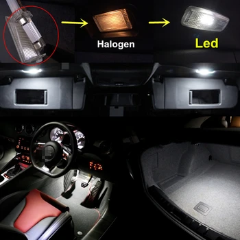 WLJH 10x Avto Festoon Svetlobe LED 31mm Žarnica 3175 Notranjost Število Ploščo Dome Dovoljenjem Svetlobe LED za Honda Civic, Accord CR-V Odyssey