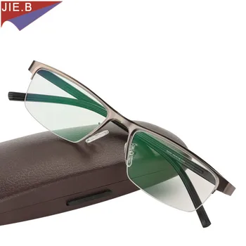 2017 Modne blagovne znamke v Novo Prehod Sonce Photochromic Očala Moških Titanove zlitine Okvir Moških Presbyopia Obravnavi Očala