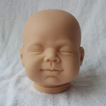 DIY 22-palčni bebe Prerojeni Kompleti Mehki Silikonski Prazno Baby Doll Prototip Plesni Antilop Krpo Telo Nastavite Hands-On Igrača
