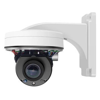 4MP PTZ Kupola Kamere na Prostem 2.8-12mm Optični Zoom Home Security Video Nadzor Nepremočljiva IP CCTV Kamere z Nosilcem