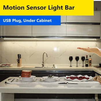 30LEDs Touch Senzor Inovativnih LED Luči Bar Zatemniti Pod Kabinet Lahka Kuhinja Luč Nočne Svetilke Težko Toga Bar Luči