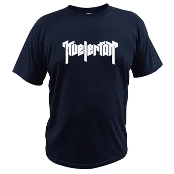 Kvelertak Majica Logo Pismo Tiskanja norveški Heavy Metal Band Tshirt EU Velikost Bombaž Udobno Tee Vrhovi