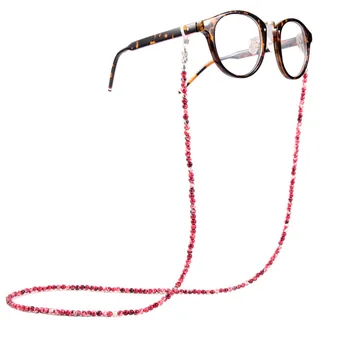 Wgoud Moda Naravnega Kamna Noge Očala Verige Obravnavi Očala Kabel Imetnik Vratu Vrv Trak za Očala Masko Dodatki